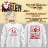 Exclusive Version Wisconsin Badgers x Morgan Wallen I’m The Problem 2025 Tour White Sweatshirt 3 Exclusive Version Wisconsin Badgers x Morgan Wallen I’m The Problem 2025 Tour White Sweatshirt