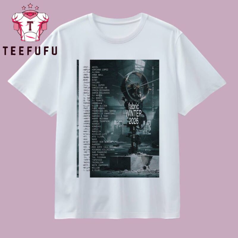 Fabric Winter Tour 2026 T Shirt