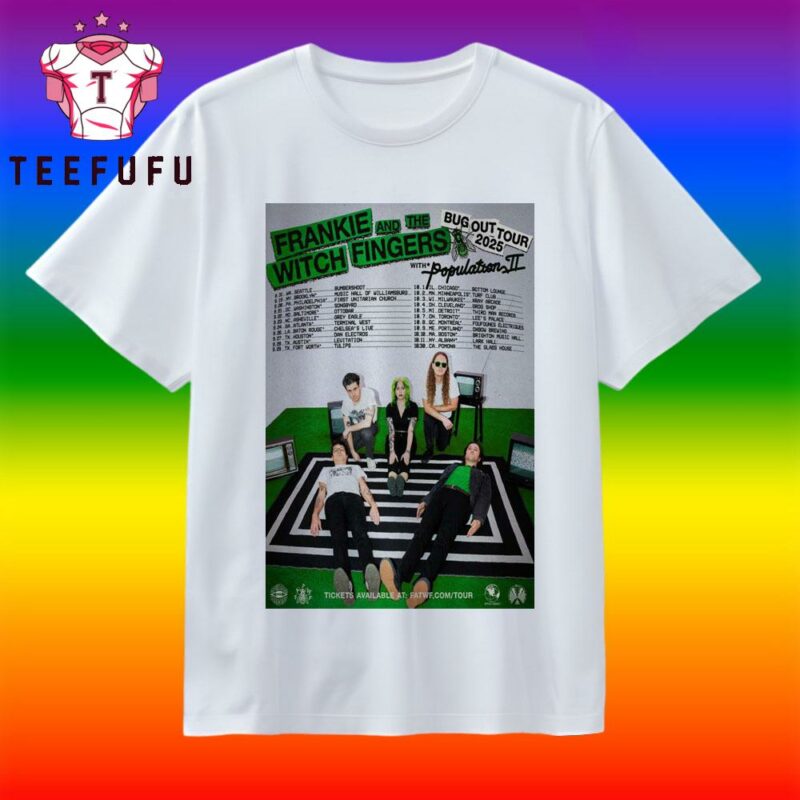 Fall Tour 2025 Frankie And The Witch Fingers T Shirt