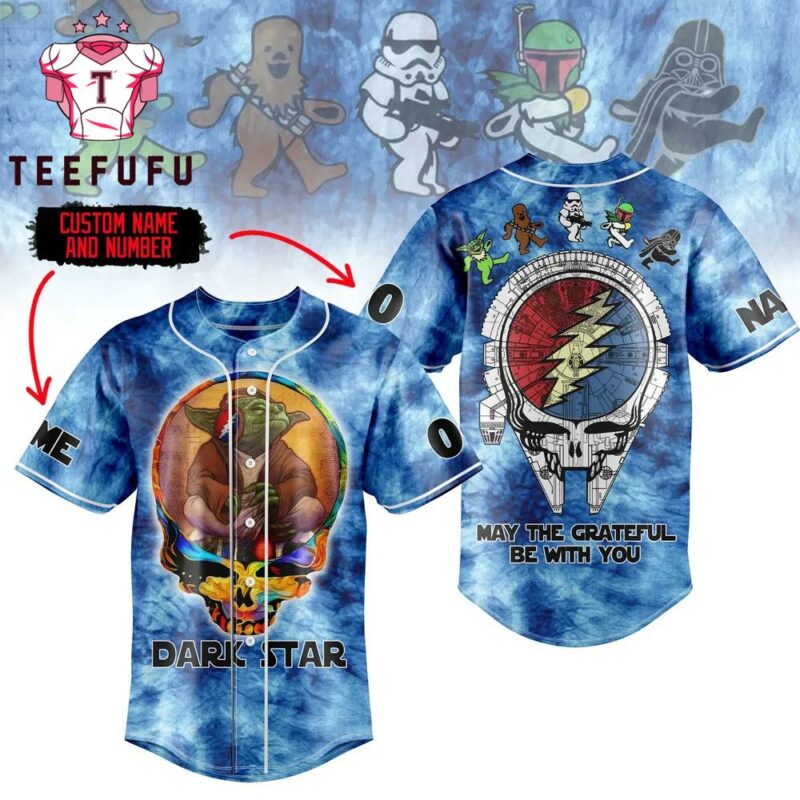 Grateful Dead Dark Star Limited Edition Baseball Jersey