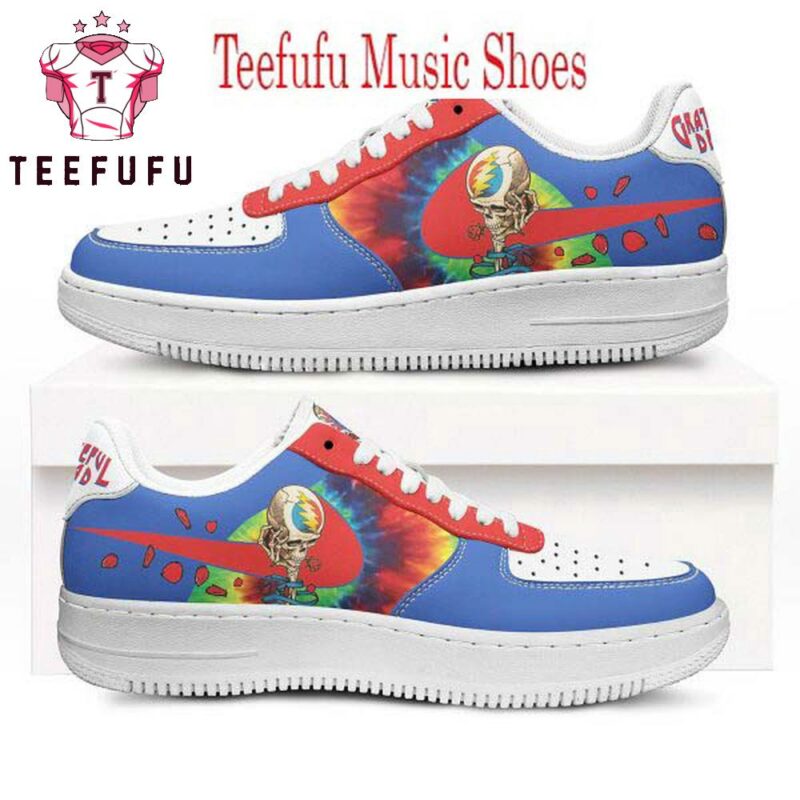 Grateful Dead From The Mars Hotel Air Force 1 Shoes Sneaker