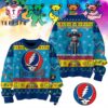 Grateful Dead Keep On Truckin Christmas Ugly Sweater 2 Grateful Dead Keep On Truckin Christmas Ugly Sweater