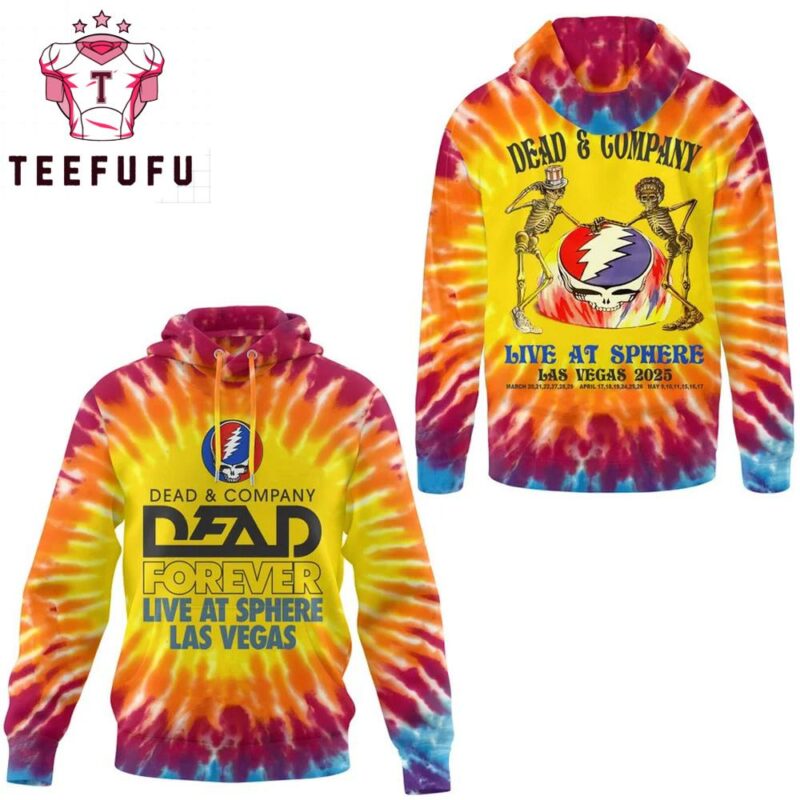 Grateful Dead Live At Sphere Las Vegas 2025 Hoodie