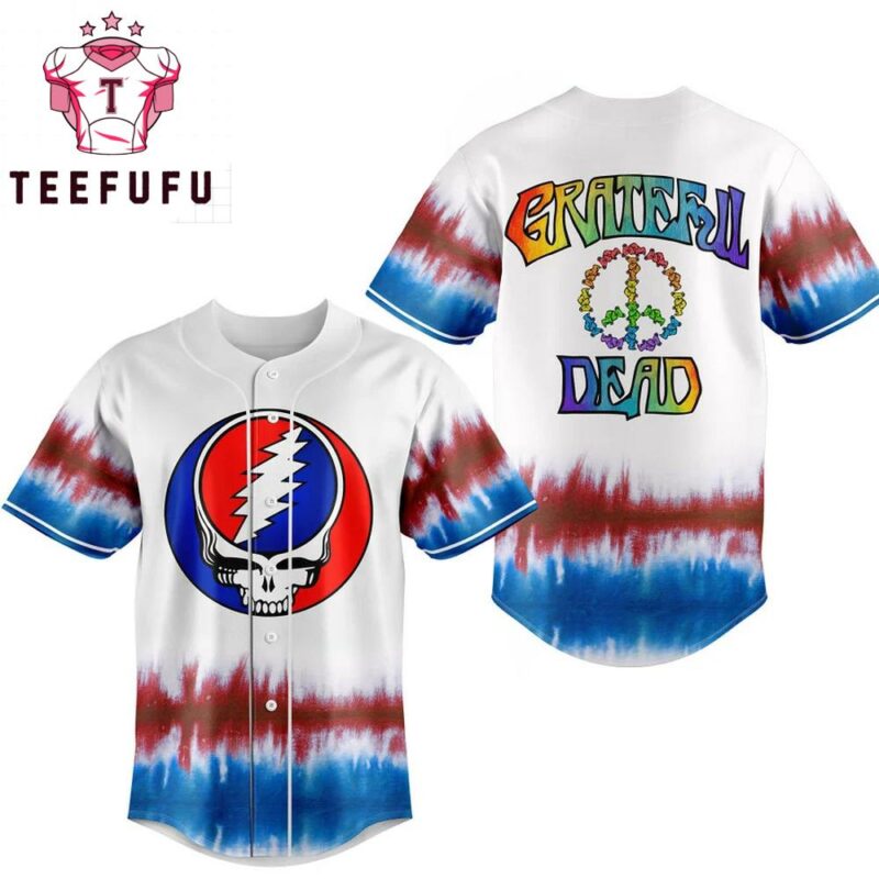 Grateful Dead Logo Music Limited Baseball Jersey