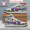 Grateful Dead Rainbow Version Air Jordan 1 Hightop Shoes