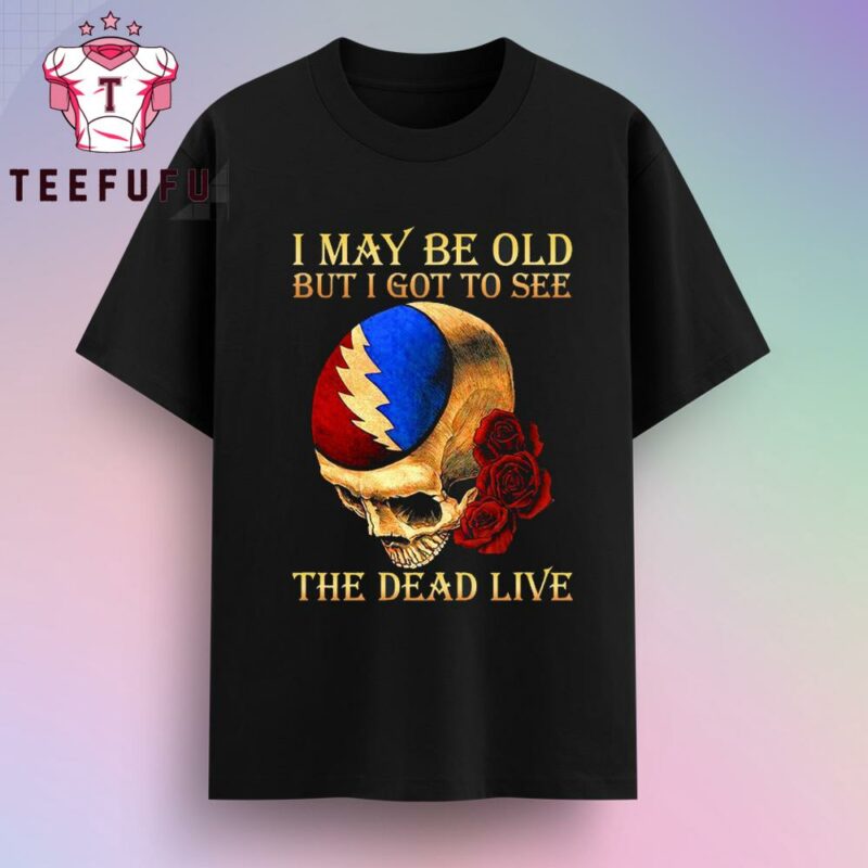 Grateful Dead Rose Skull T-Shirt