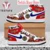 Grateful Dead Scarlet Begonias Fan Air Jordan 1 Hightop Shoes