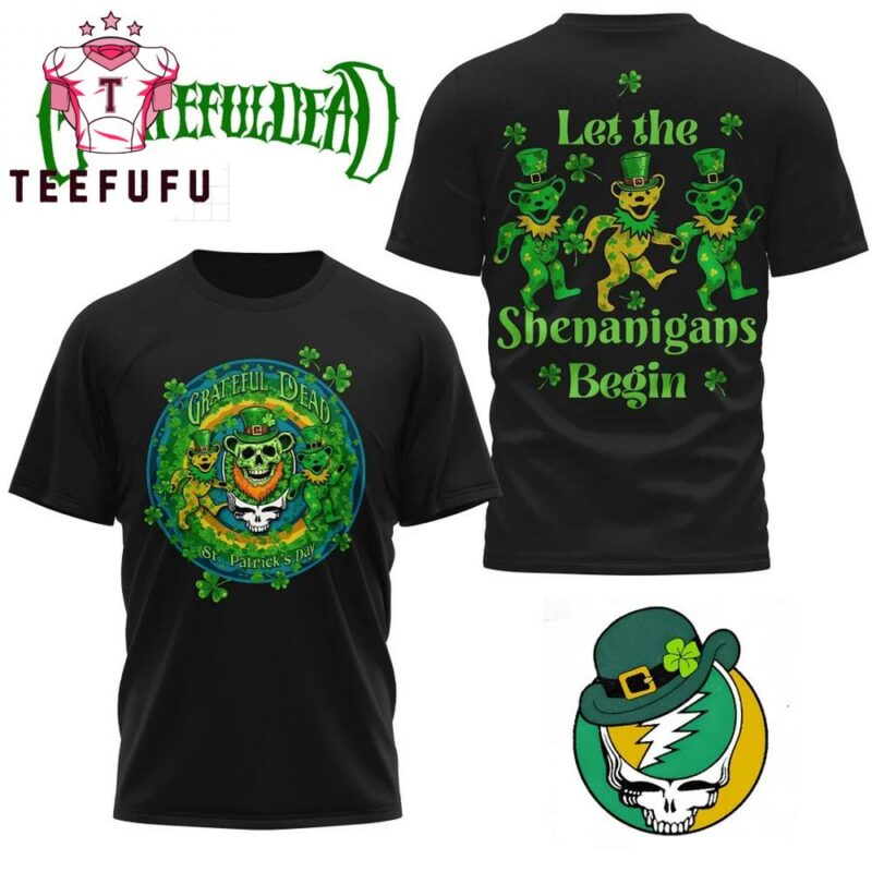 Grateful Dead St. Patricks Day 3D Shirt