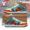 Grateful Dead Style Brand Air Jordan 1 Hightop Shoes