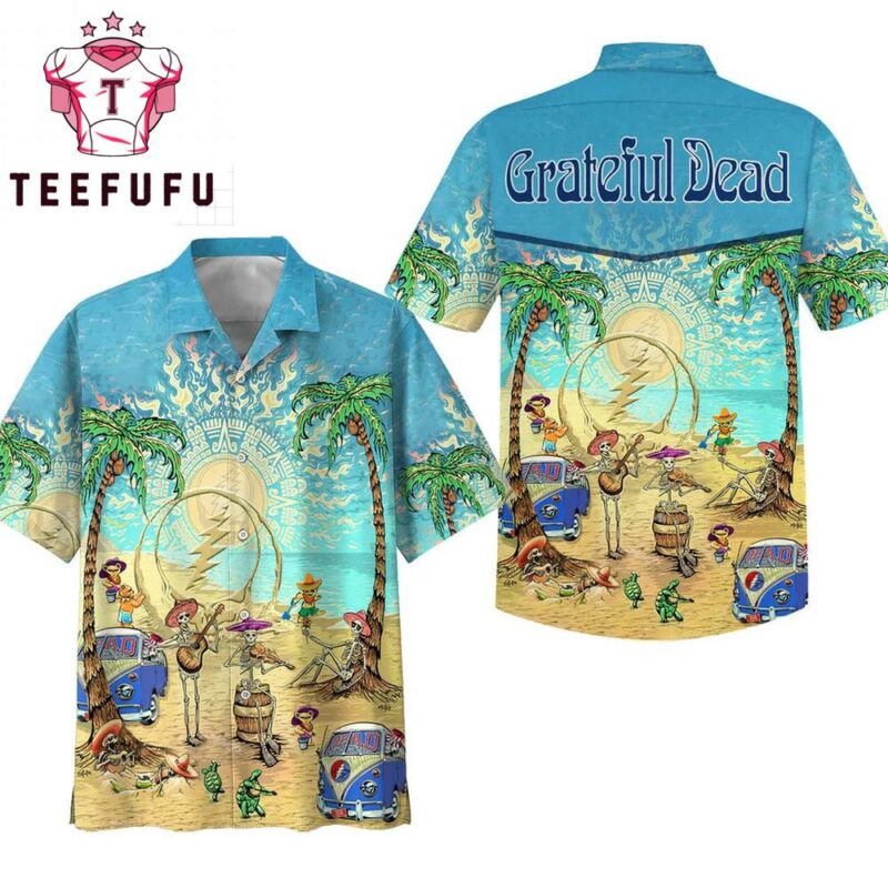 Grateful Dead Vintage 2025 Trendy Hawaiian Shirt