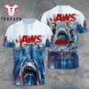 Great White is Back Jaws Fan 3D T-Shirt Design