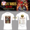 Guns N’ Roses 2025 Asia Middle Europe Tour Dates T Shirt