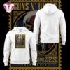 Guns N' Roses Bangkok 2025 White Hoodie