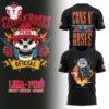 Guns N' Roses Lima Peru Tour 2025 Black T Shirt