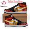 Guns N’ Roses Rock And Roll Love Fan Air Jordan 1 Hightop Shoes