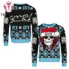Guns N Roses Skull Logo Snowflakes Pattern 2025 Christmas Ugly Sweater