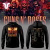 Guns N' Roses Taoyuan Sunlight Music Concert 2025 Setlist Black 3D Printed Hoodie