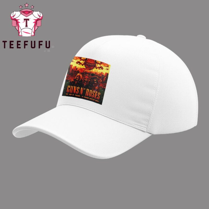 Guns N' Roses Taoyuan Sunlight Music Concert 2025 White Cap