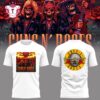 Guns N' Roses Taoyuan Sunlight Music Concert 2025 White T Shirt