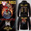 Guns N' Roses The 2025 Tour Limited Black Hoodie