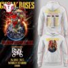 Guns N' Roses The 2025 Tour Limited White Hoodie