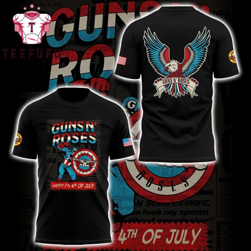 Guns N’ Roses the Fourth of July T Shirt