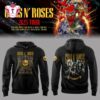 Guns N’ Roses Tour 2025 Skeleton Black Hoodie