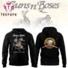Guns N' Roses Yokohama Music Concert 2025 Black Hoodie Shirt