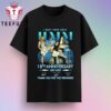 Haim Band I Quit Tour 2025 18th Anniversary T Shirt