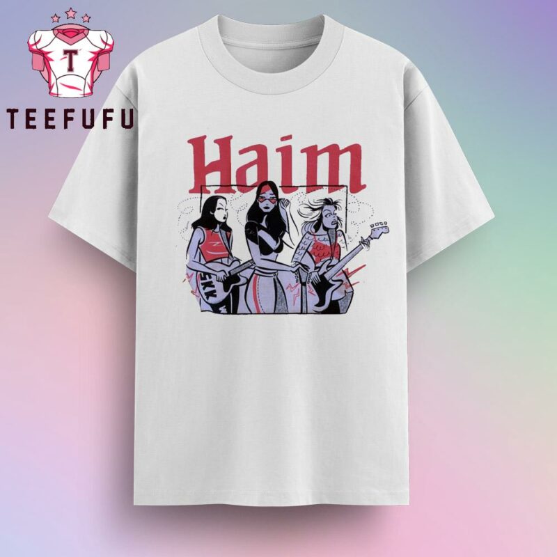 HAIM Band I Quit Tour 2025 T Shirt