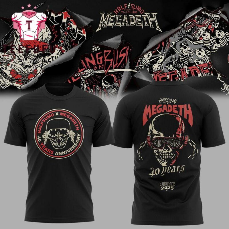 Half Sumo x Megadeth Limited Edition 2025 T Shirt