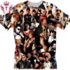 Hip Hop Legends T-Shirt, Tupac Biggie Snoop All Over Print Shirt 3 Hip Hop Legends T-Shirt