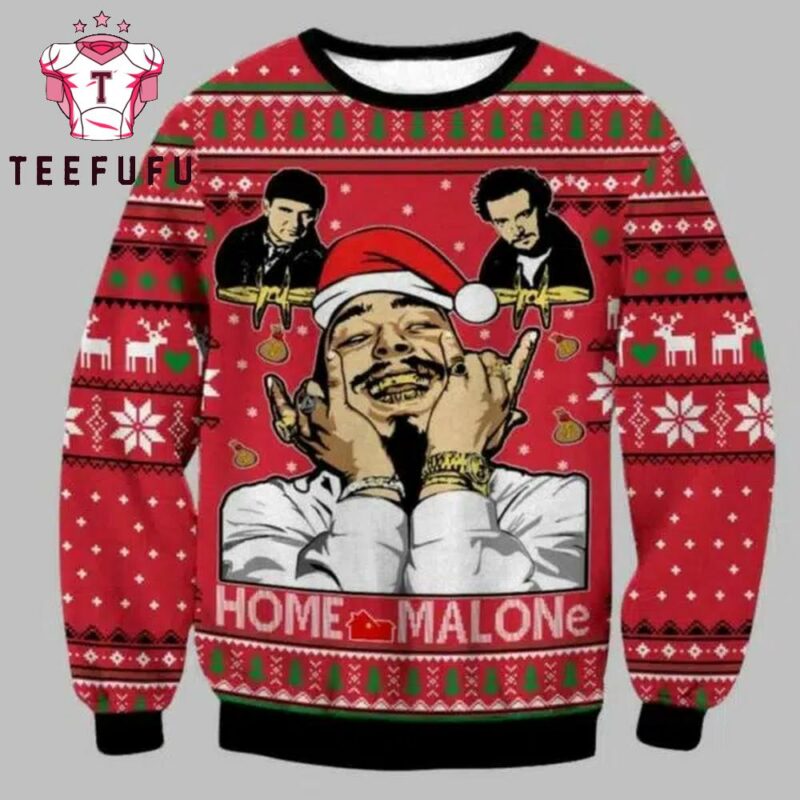 Home Malone Post Malone Ugly Christmas Sweaters
