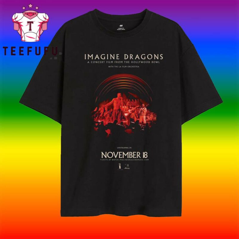 Imagine Dragons Hollywood Bowl Los Angeles T Shirt