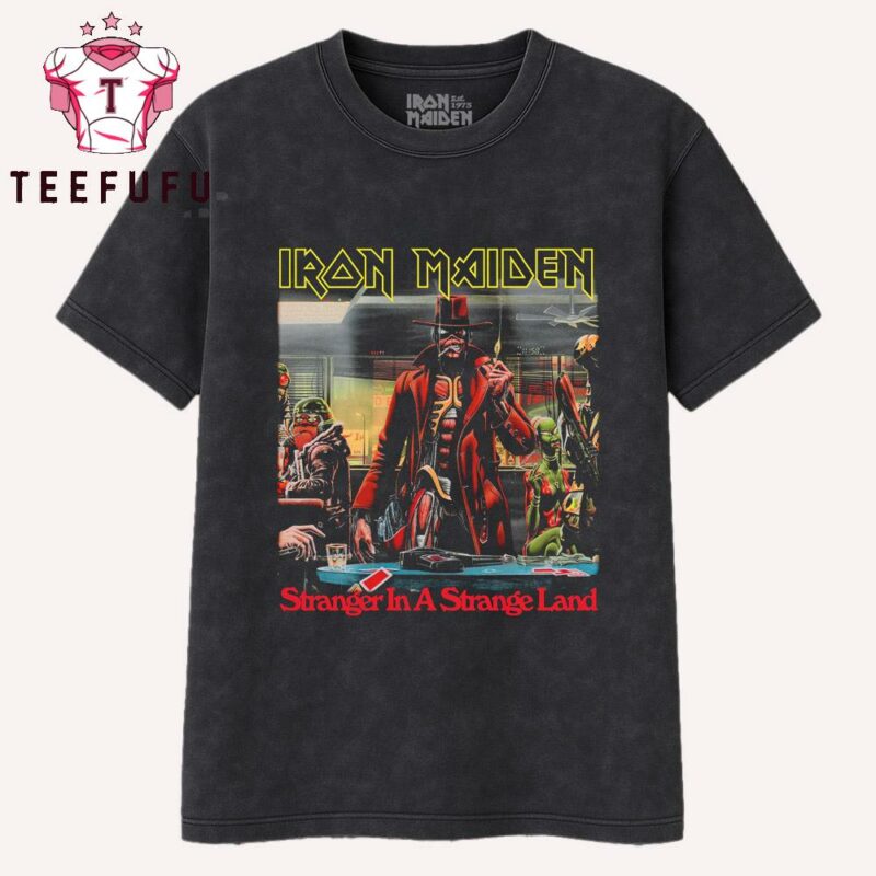 Iron Maiden 25-26 Stranger In A Strange Land Vintage T Shirt