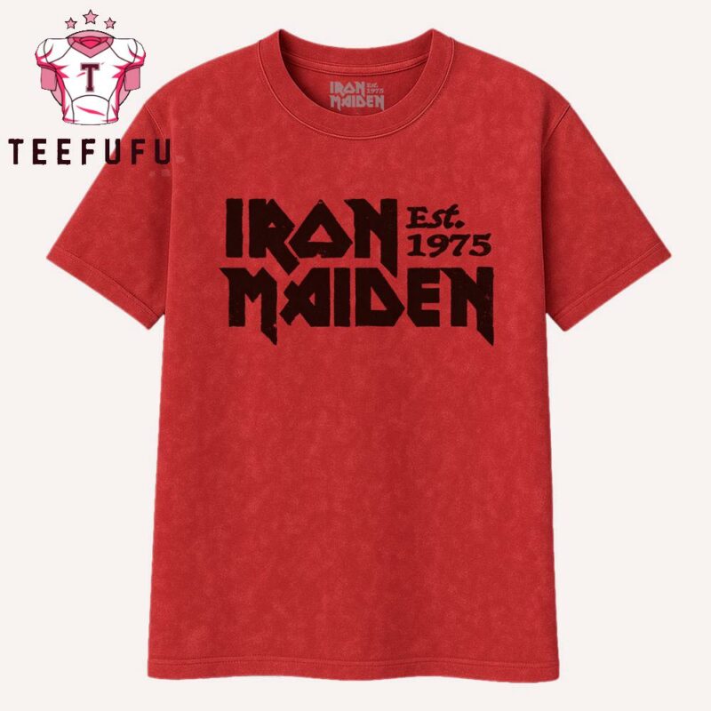 Iron Maiden Est 1975 Vintage T Shirt