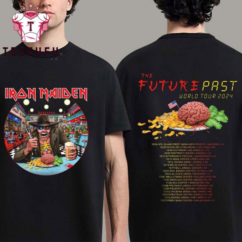 Iron Maiden Future Past World Tour Limited T-Shirt