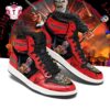 Iron Maiden Red Black Air Jordan 1 Hightop Shoes