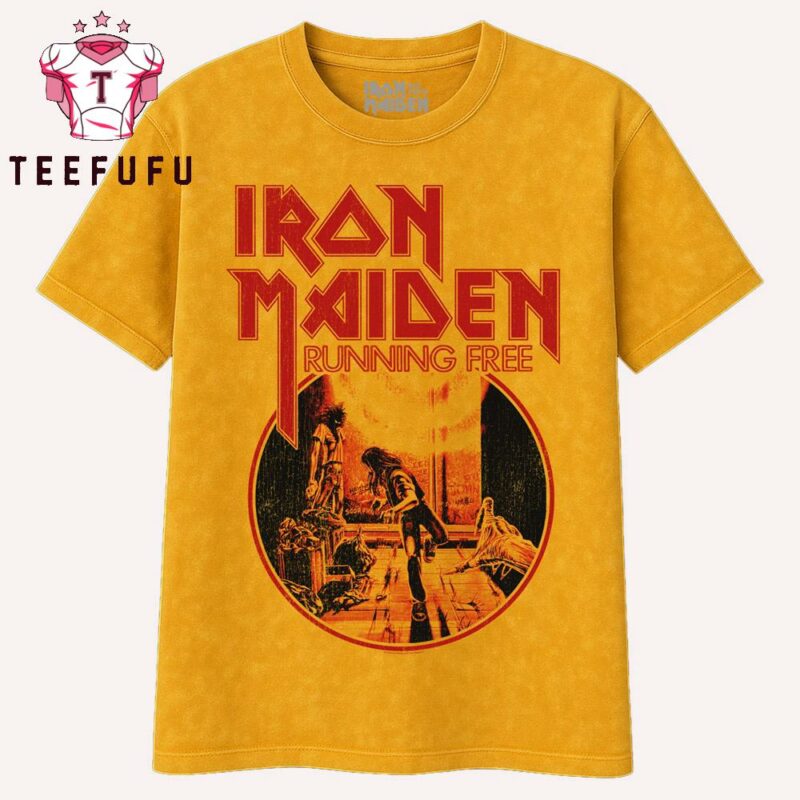 Iron Maiden Running Free Vintage T Shirt