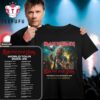 Iron Maiden World Tour 25-26 Limited Run For Your Life Scheduler T-Shirt1