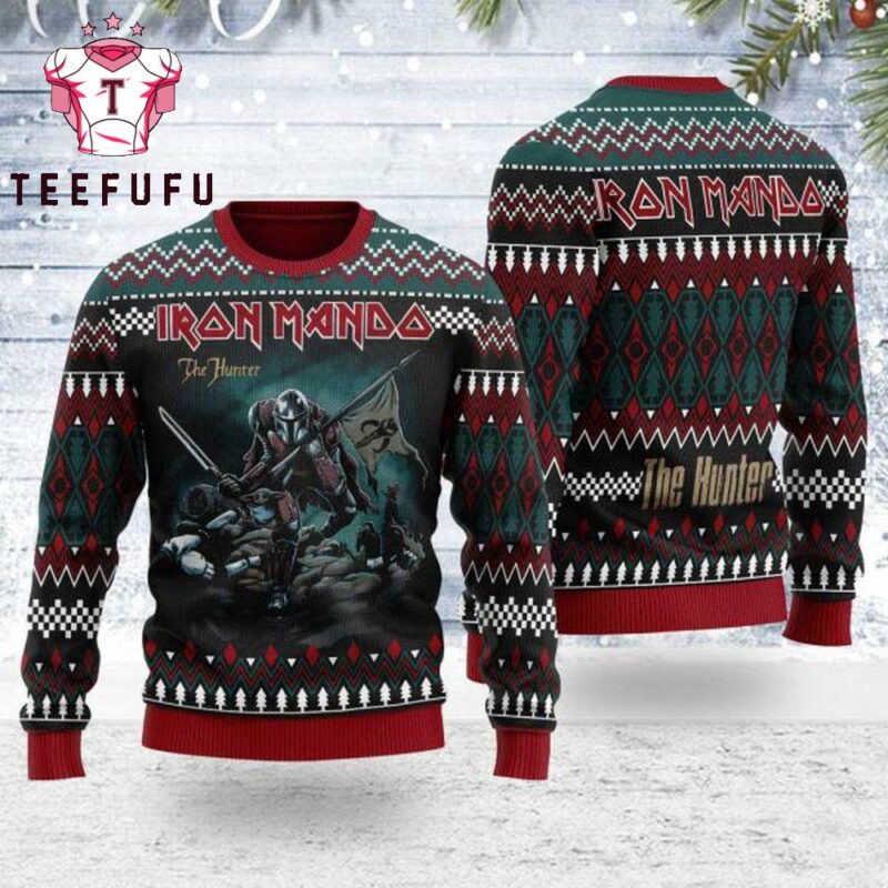 Iron Mando Star Wars Ugly Christmas Sweater