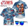 Jaws Beach Party Shirt Bold Shark Print for Tropical Days
