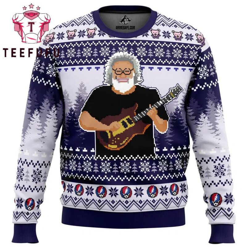 Jerry Garcia Grateful Dead Ugly Christmas Sweater