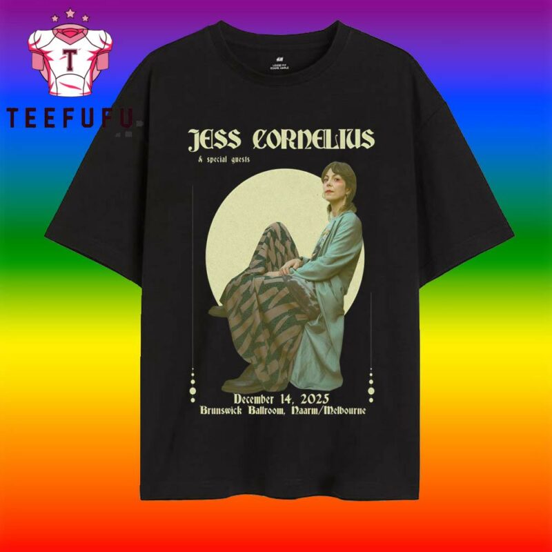 Jess Cornelius Brunswick Tour On Dec 14 2025 T Shirt