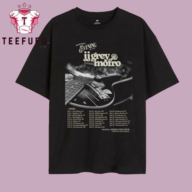 JJ Grey Mofro Tour 2026 T Shirt