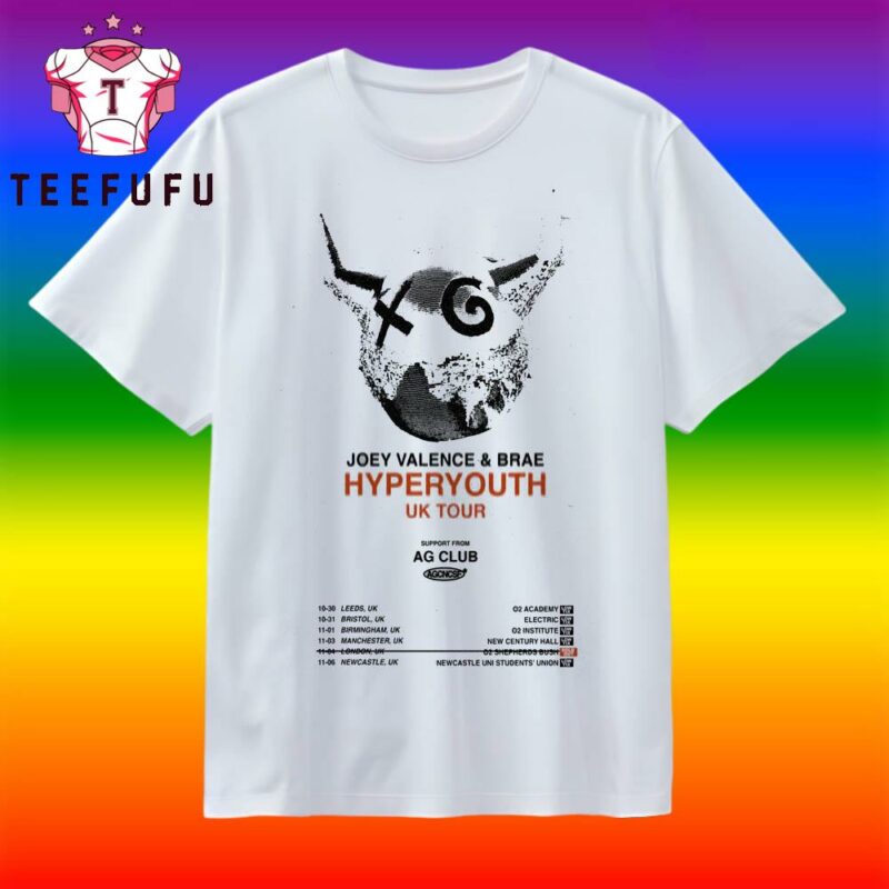 Joey Valence And Brae UK Tour T Shirt