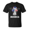 July 4th Cow T Shirt Merica Moo Yeah Glasses Usa Flag T Shirt Farm T Shirt Farmers T Shirt Farm Oufit 2378