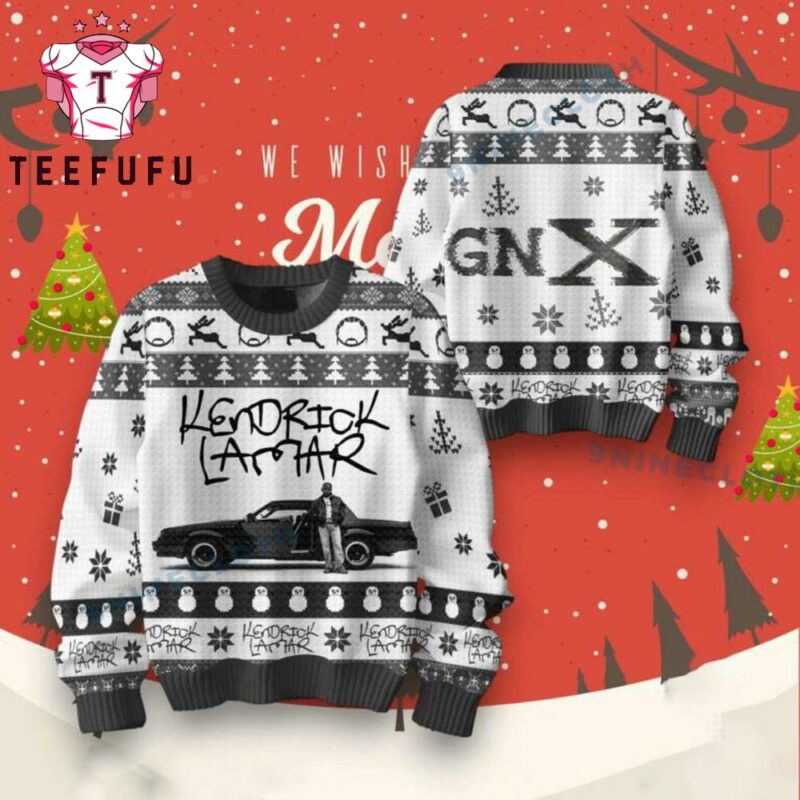 Kendrick Lamar GNX Album Ugly Christmas Sweater