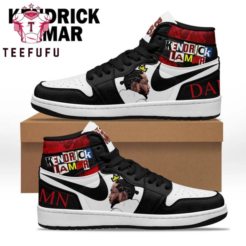Kendrick Lamar Graphic Air Jordan 1 Hightop Shoes