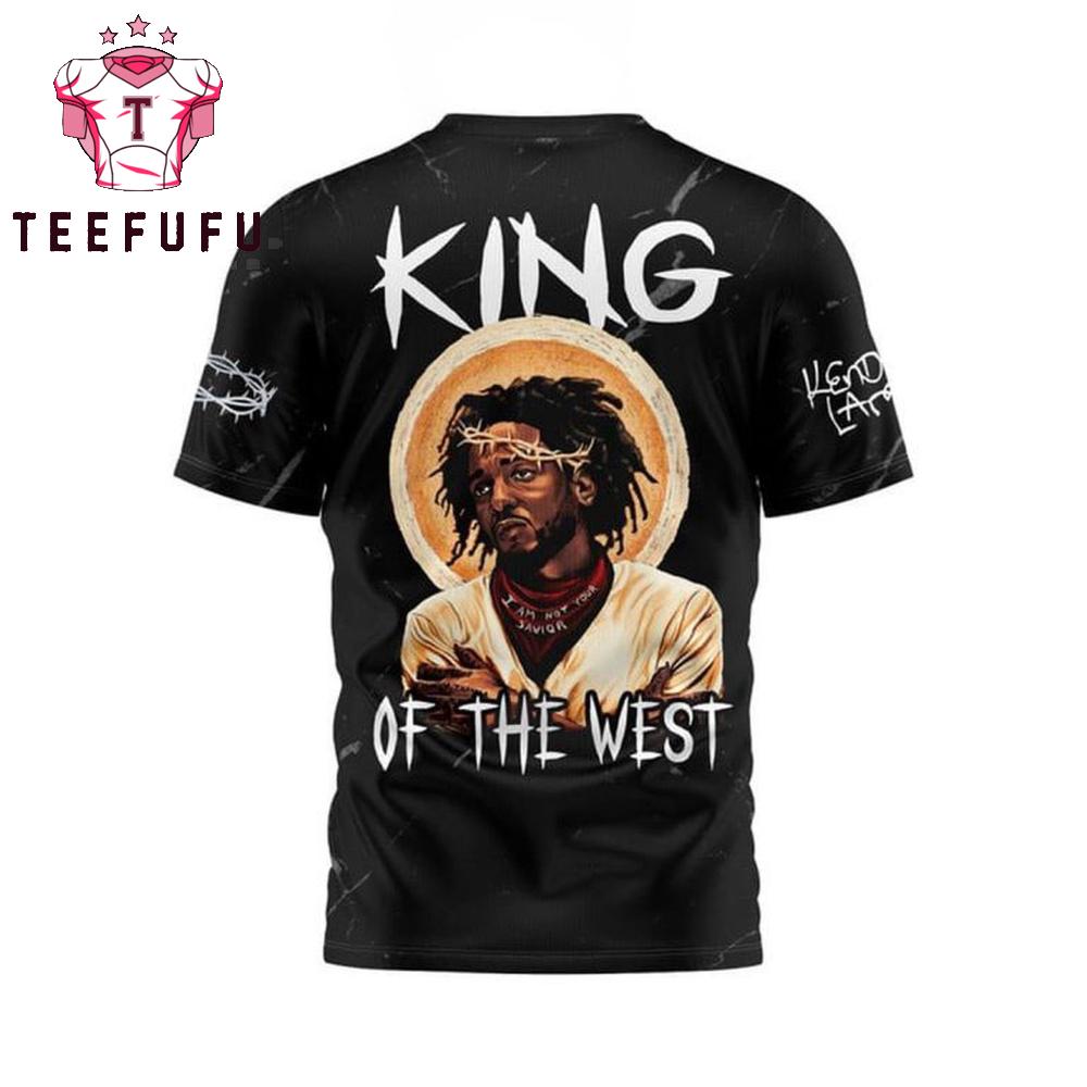 Kendrick Lamar King Of The West Fan 3D Shirt